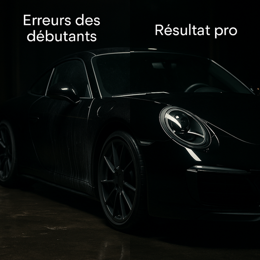 10 erreurs fatales que font les débutants en detailing (et comment les éviter)
