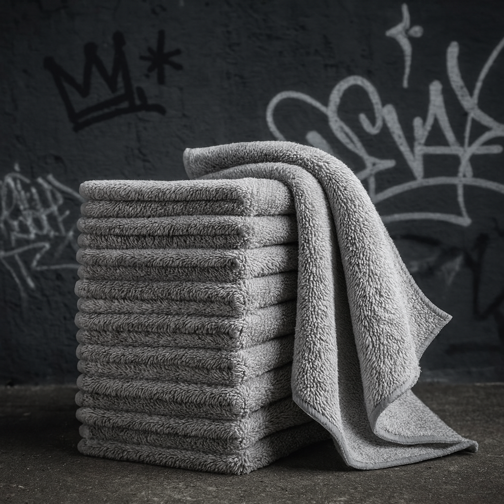 Microfibre Detailing Ultra Douce – Chiffon Nettoyage Absorbant et Réutilisable pour Voiture, Vélo, Cuisine et Entretien Auto Pro