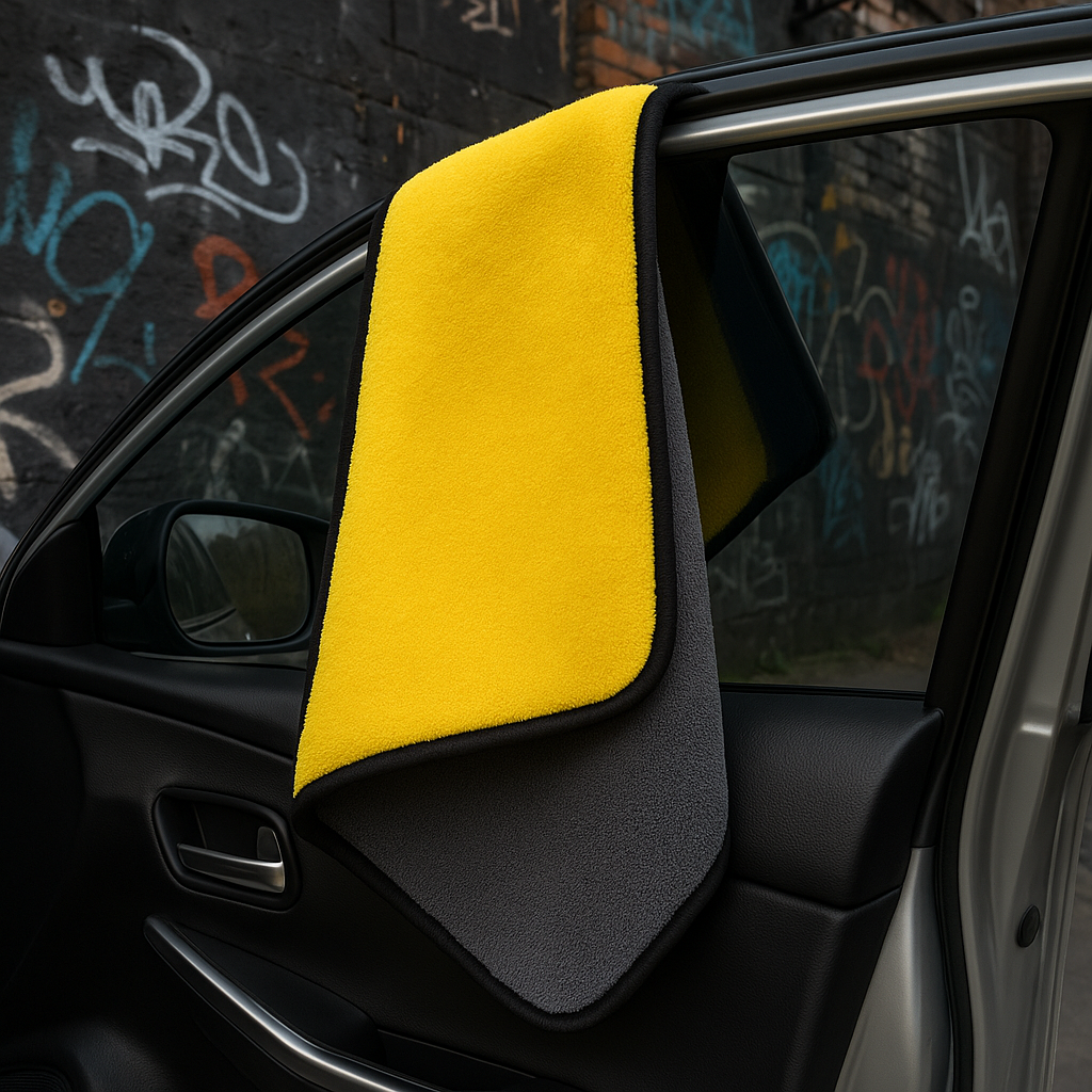 Microfibre Detailing Auto Professionnelle – Lot 1/2/6 Serviettes Lavage et Séchage Ultra Douces Sans Trace pour Voiture et Entretien Carrosserie