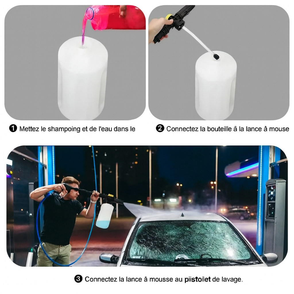Pulvérisateur à Mousse 750 ml – Detailing Auto Maniac Auto Karcher