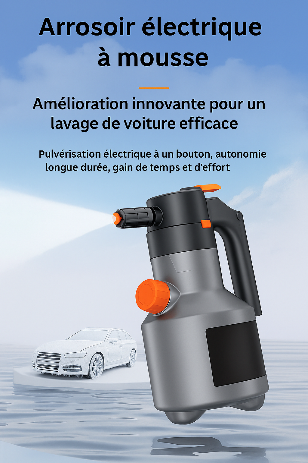 Pulvérisateur Électrique à Mousse 2L – Detailing Auto Maniac Auto Style