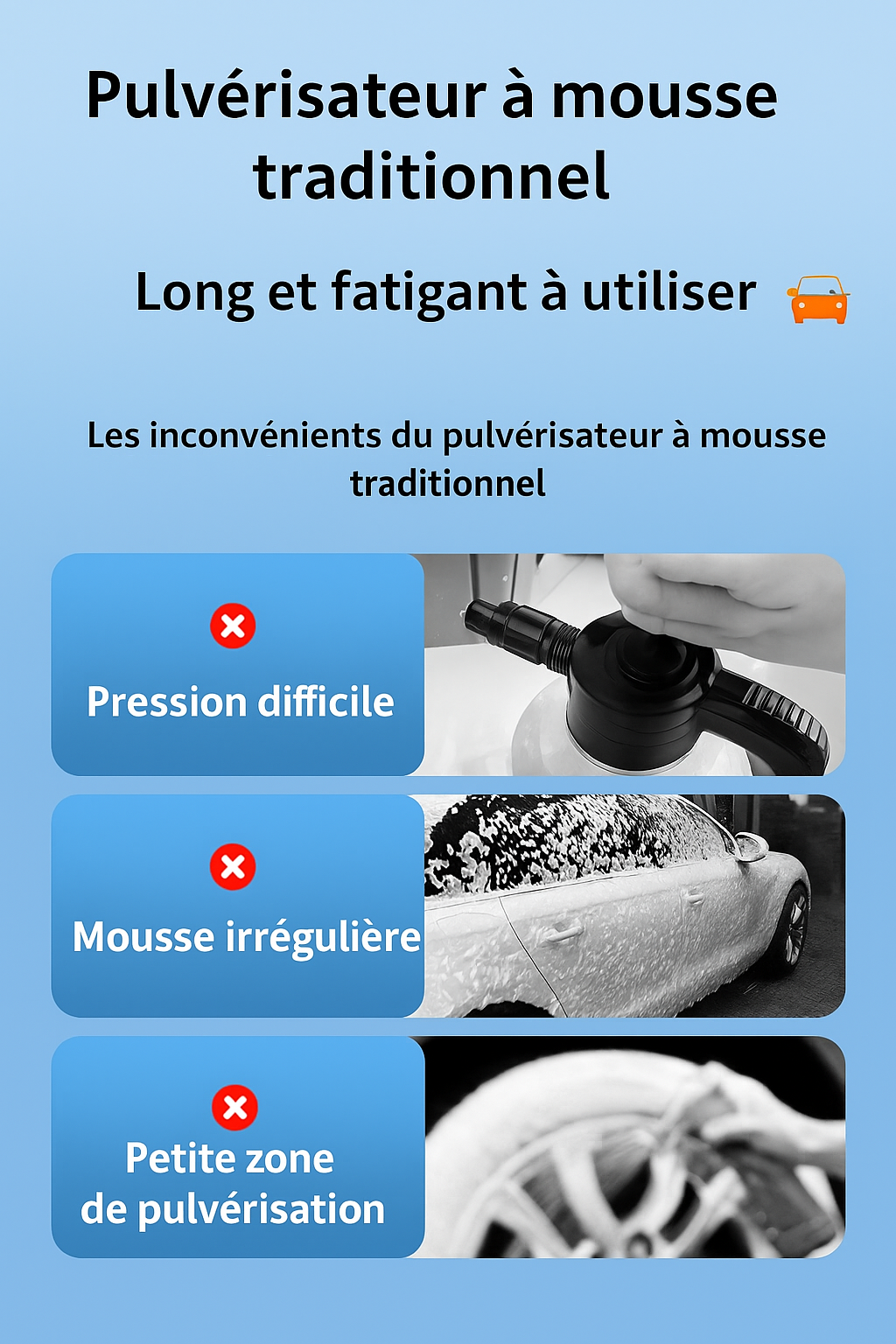 Pulvérisateur Électrique à Mousse 2L – Detailing Auto Maniac Auto Style