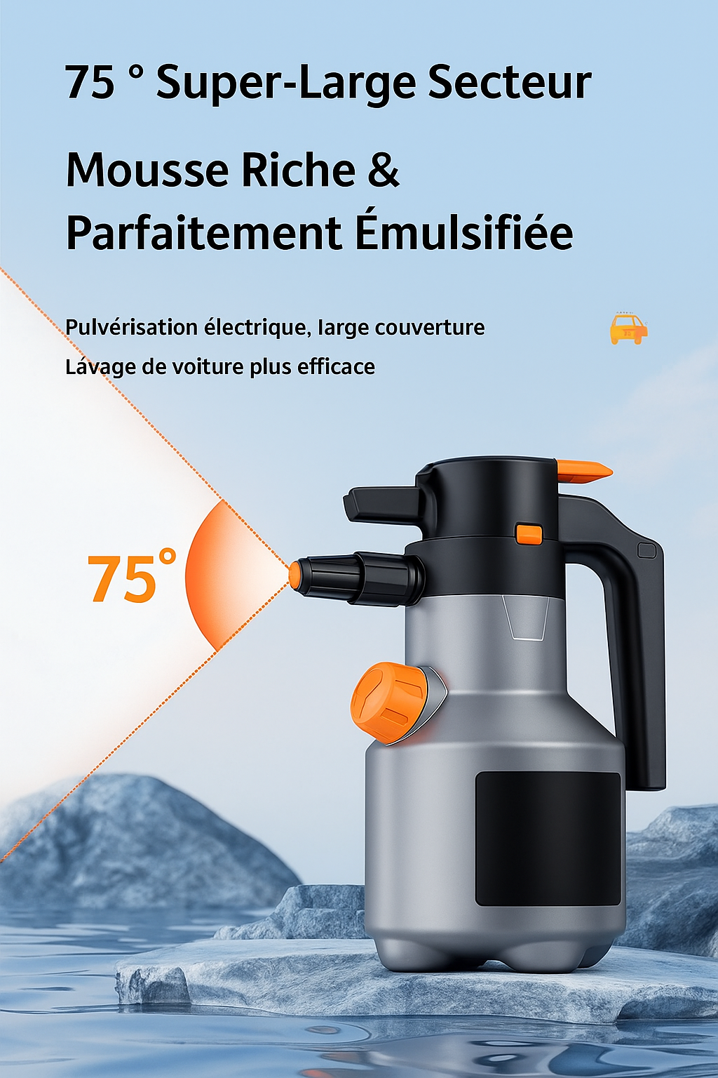 Pulvérisateur Électrique à Mousse 2L – Detailing Auto Maniac Auto Style
