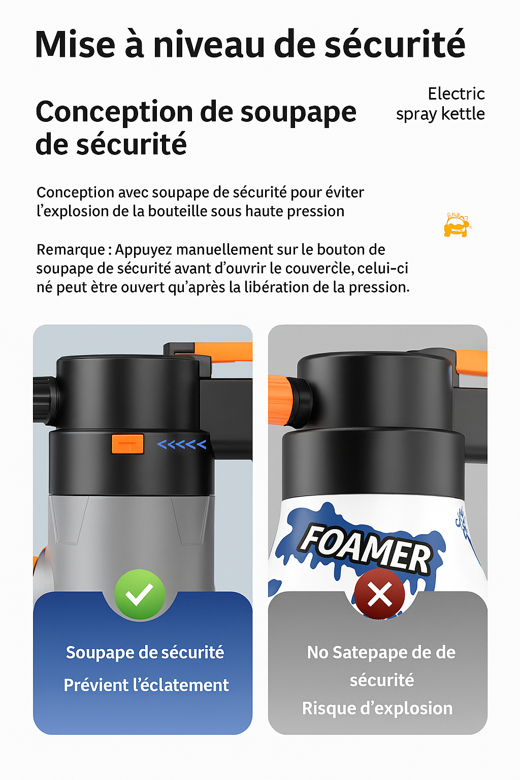 Pulvérisateur Électrique à Mousse 2L – Detailing Auto Maniac Auto Style