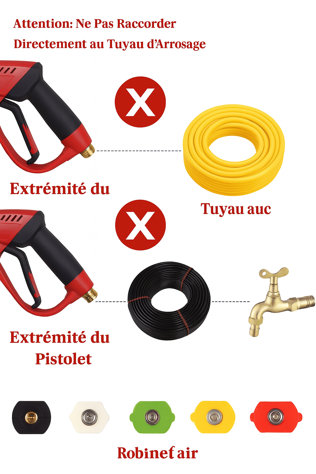 Pistolet Haute Pression Alliage – Detailing Auto Maniac Auto Pro