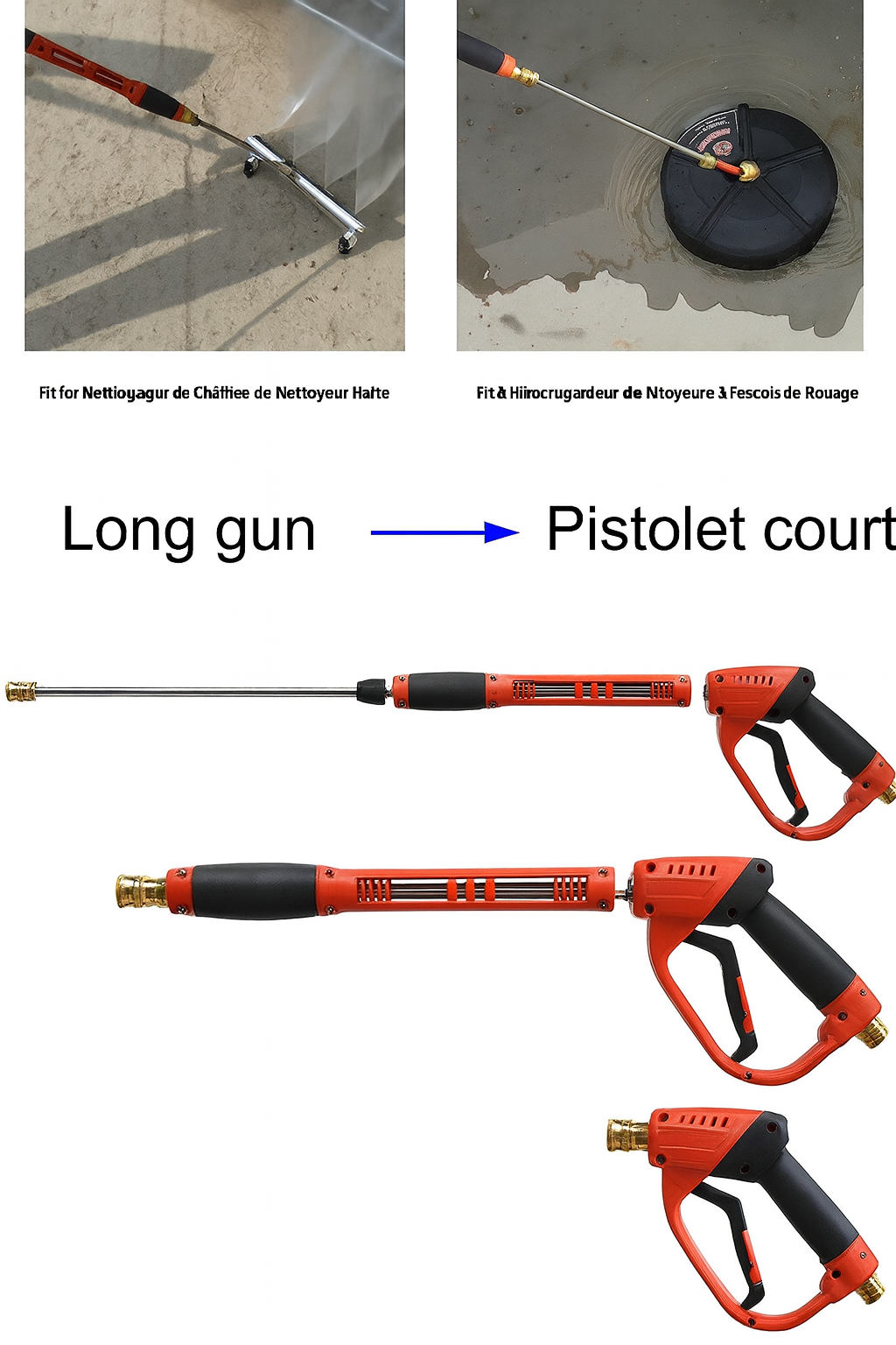 Pistolet Haute Pression Alliage – Detailing Auto Maniac Auto Pro