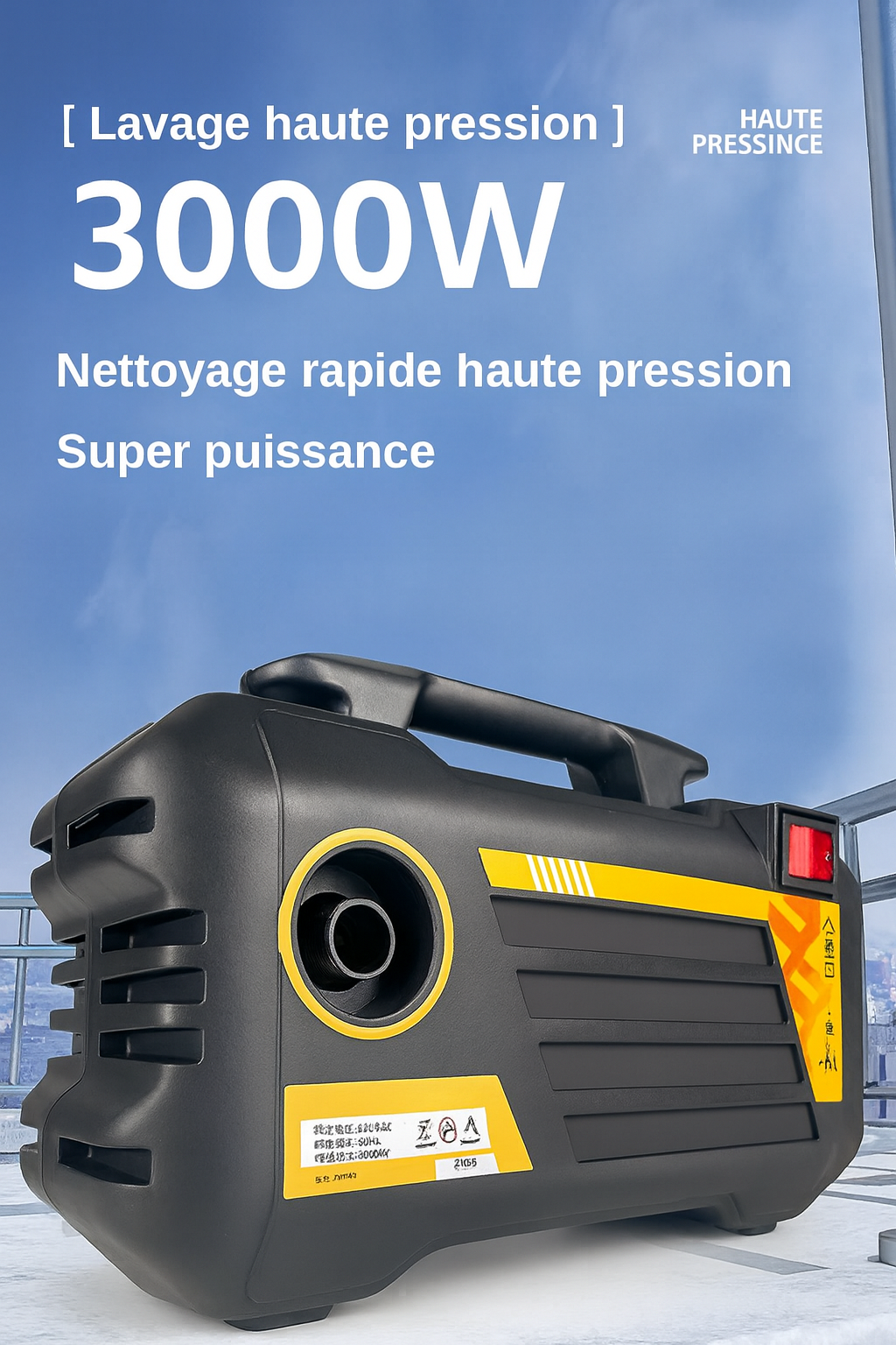 Nettoyeur Haute Pression 3000W Électrique – Detailing Auto Maniac Auto Pro