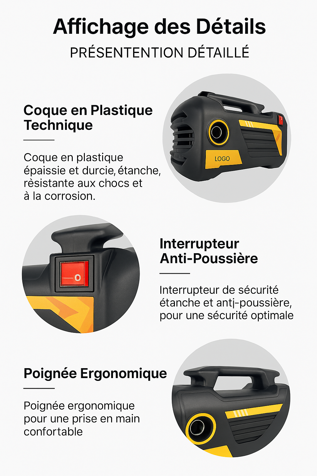 Nettoyeur Haute Pression 3000W Électrique – Detailing Auto Maniac Auto Pro
