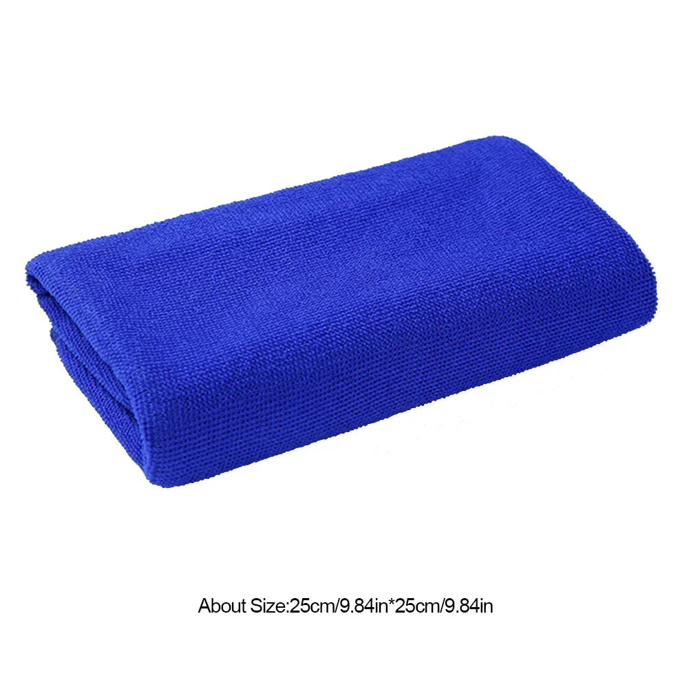 Microfibre Detailing Auto Professionnelle 30x30CM – Lot 25 à 100PCS Serviettes Ultra Douces Séchage Rapide pour Lavage et Entretien Voiture