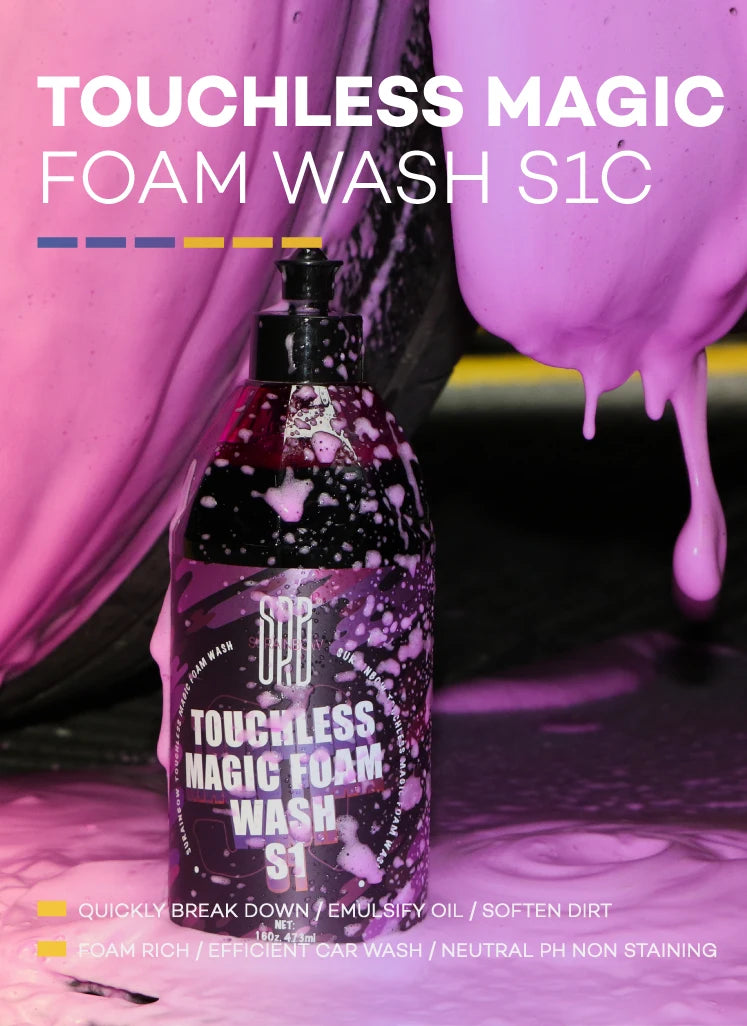 Pink Foaming Extreme Bodywash & Wax Foaming Car Wash Soap, (Works with Foam Cannons/Guns or Bucket Washes) For Cars, Trucks,