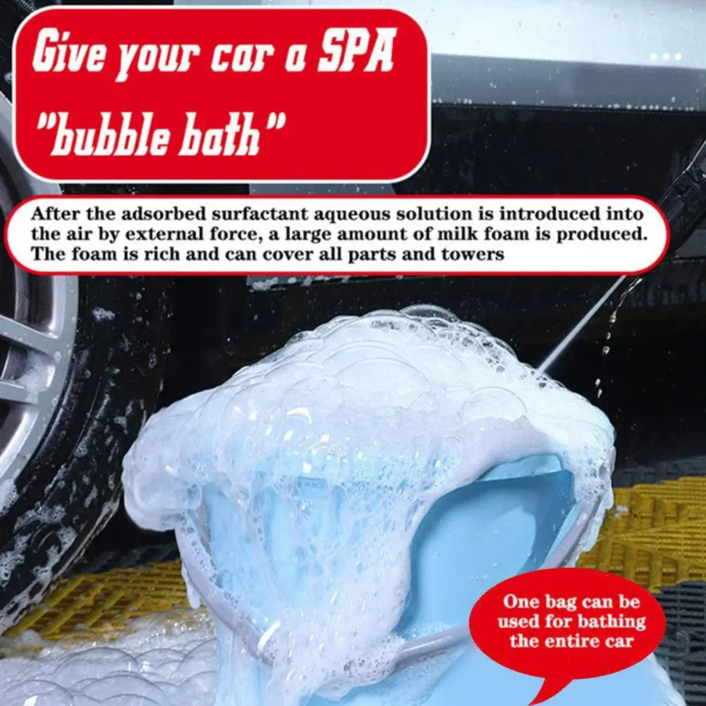 100ml Car Cleaning Foam Large Capacity High Concentration Super Foam Car Wash Liquid Auto Washing Shampoo Foam Car Wash Supplies