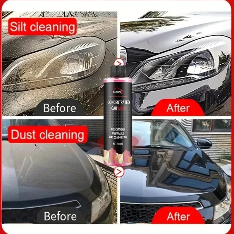 Ultimate Car Wash Foam - Super Concentrated Formula, Car Decontamination, Beauty Polishing Coating, High Concentration Water Wax