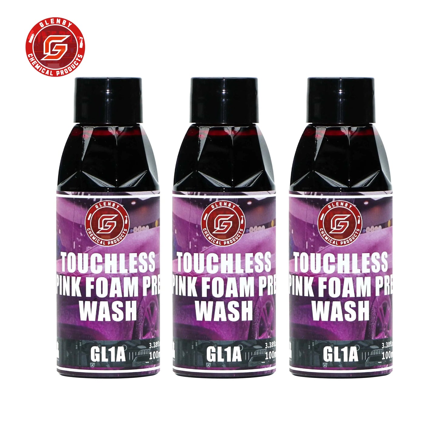 Glenby Car Wash Active Foam Touchless Color Shampoo Soap Snow Foam For Automatic Car Care Wash Cleaner