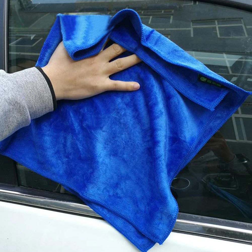 Microfibre Detailing Auto Professionnelle 30x30CM – Lot 25 à 100PCS Serviettes Ultra Douces Séchage Rapide pour Lavage et Entretien Voiture