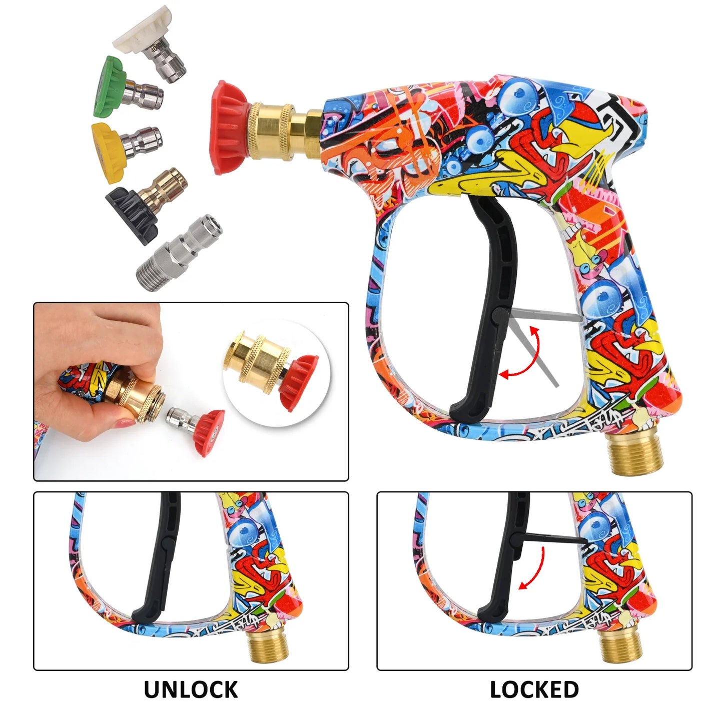 Pistolet Haute Pression BEAR FORCE – Detailing Auto Maniac Auto Style