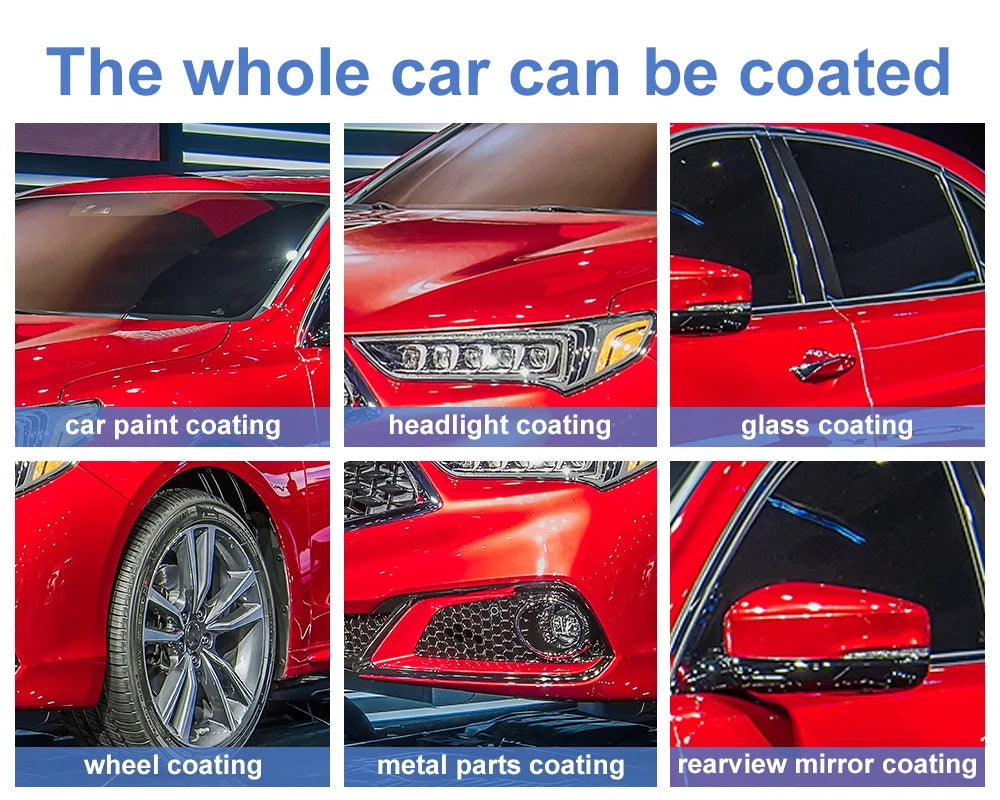 Revêtement Céramique 3 en 1 Nano – Protection Hydrophobe, Brillance et Polissage Carrosserie | Detailing Auto Professionnel