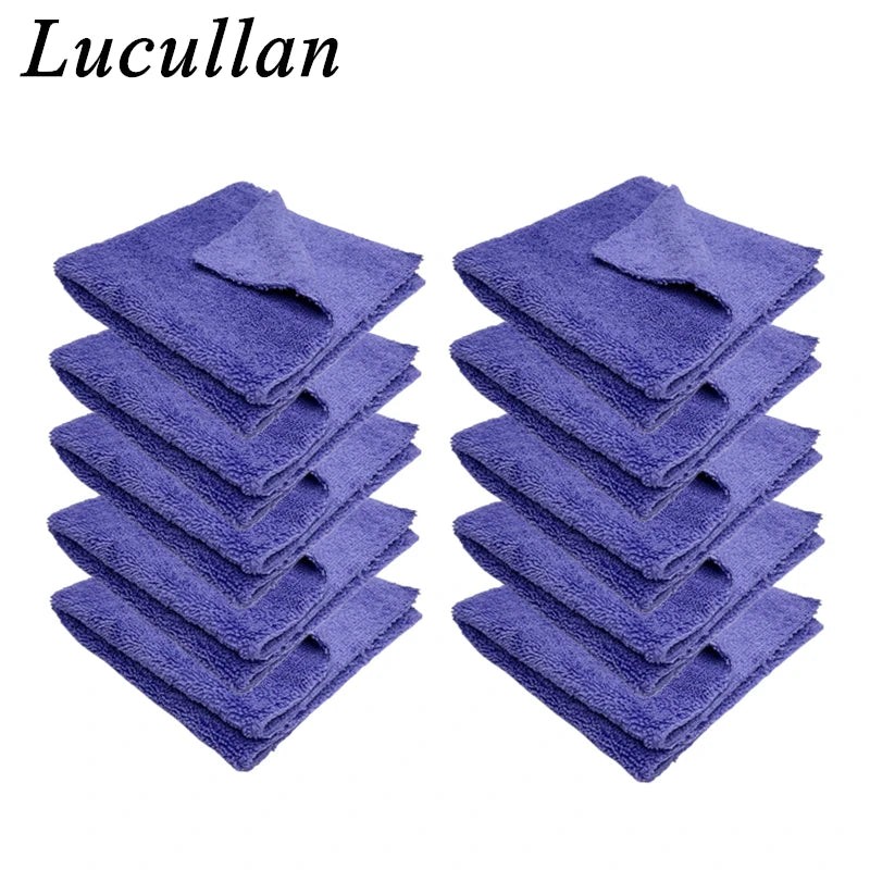 Chiffon Microfibre Detailing Auto - BLANC/VIOLET - Différentes tailles