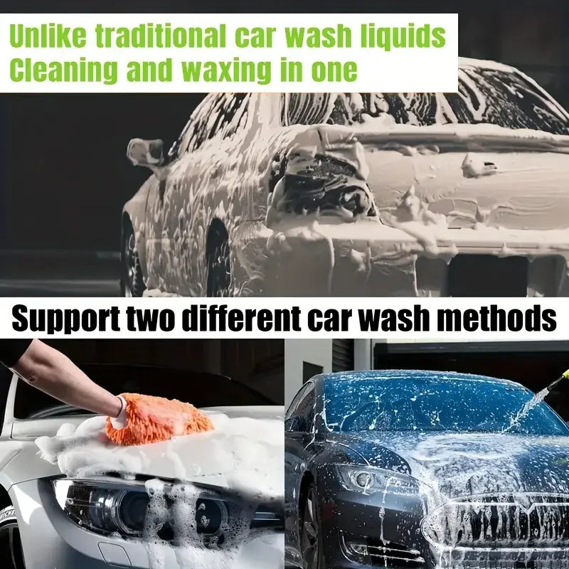 100 ML High Foaming Car Wash Shampoo Liquid Deep Cleaning Water Wax Varnish Nourishing Protection for Car Accessories Detailing