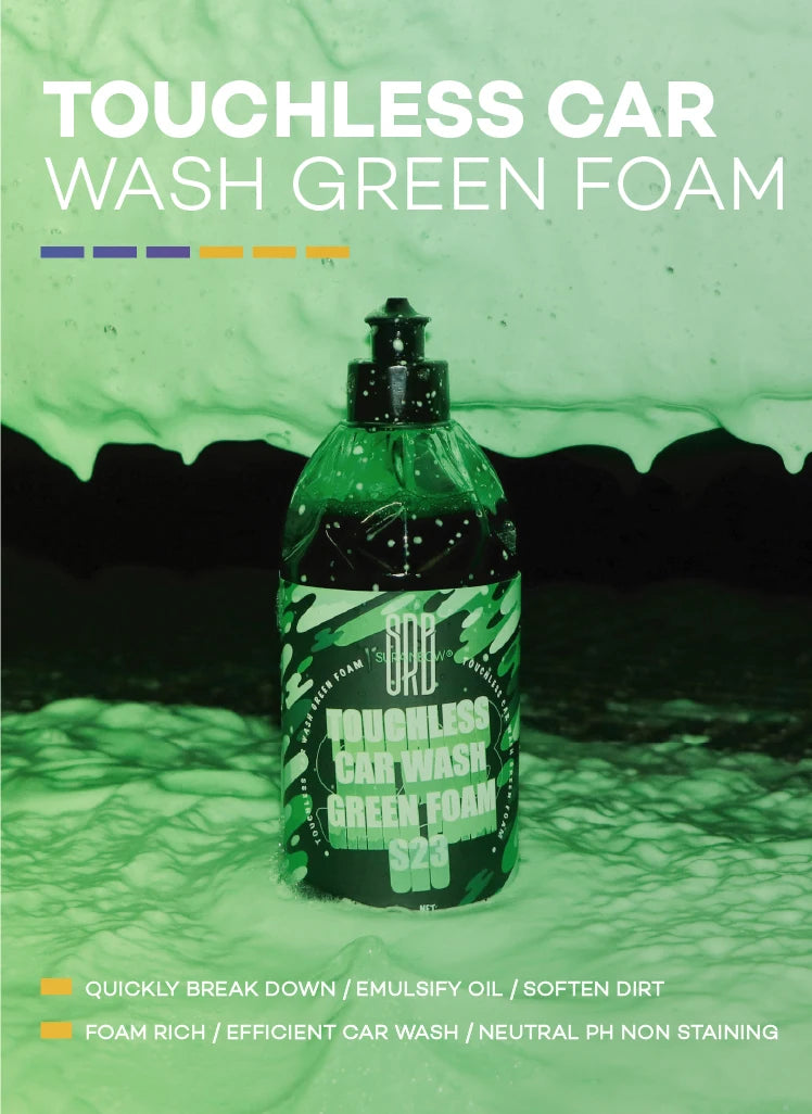 Green Foaming Car Wash Soap (Works with Foam Cannons and Guns or Bucket Washes) Safe for Cars, Trucks, Motorcycles, RVs & More.