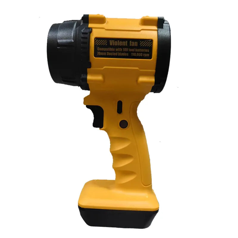 Souffleur d’Air Puissant 20V pour Voiture – Turbo Jet Brushless Haute Pression Compatible DeWALT 18V/20V, Nettoyage Auto, Poussière et Feuilles