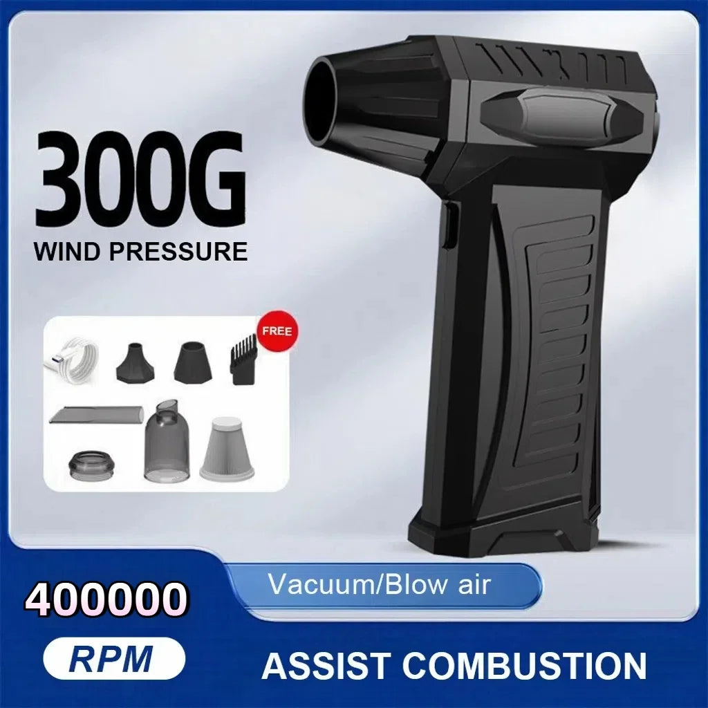 Souffleur d’Air Puissant Xiaomi 400000RPM – Turbo Jet Brushless Ultra Rapide 10000mAh, Séchage Express et Nettoyage PC, Recharge Rapide USB