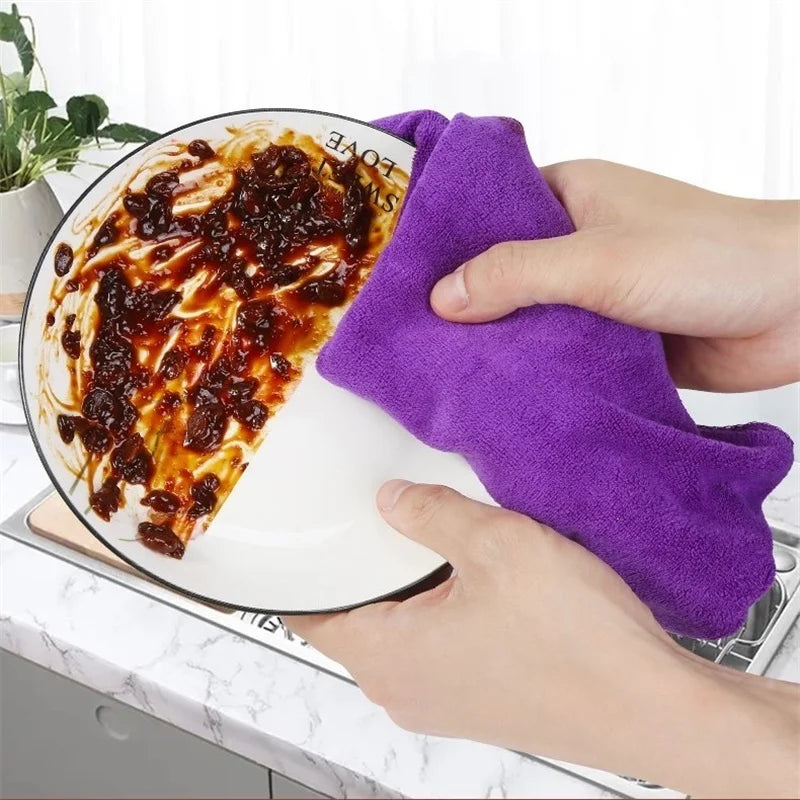 Microfibre Detailing Auto 300GSM – Serviette Ultra Absorbante pour Lavage, Séchage et Polissage Voiture (1 à 10PCS Réutilisables)