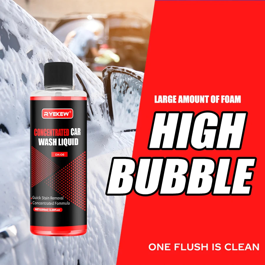Snow Foam Dense Car Wash Liquid,Foaming Extreme Car Clean,Wax Foaming Car Wash Soap For Car,Trucks,Moto(Works with Foam Cannons)
