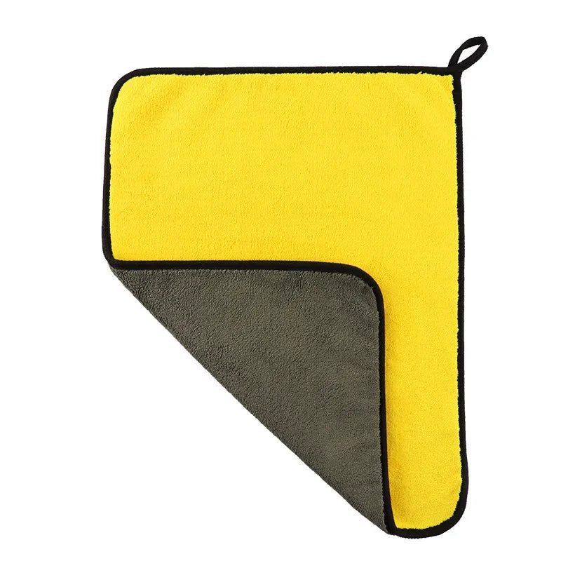 Microfibre Detailing Auto 30x30CM – Serviette de Nettoyage et Séchage Voiture Ultra Douce pour Lavage, Polissage et Entretien Professionnel