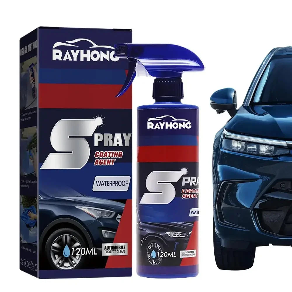 3 in 1 3-1PCS Car Nano Ceramic Coating Quick Film Spray 120ml Scratch Nano Repair Spray car shampoo , car wash, Wax Polish