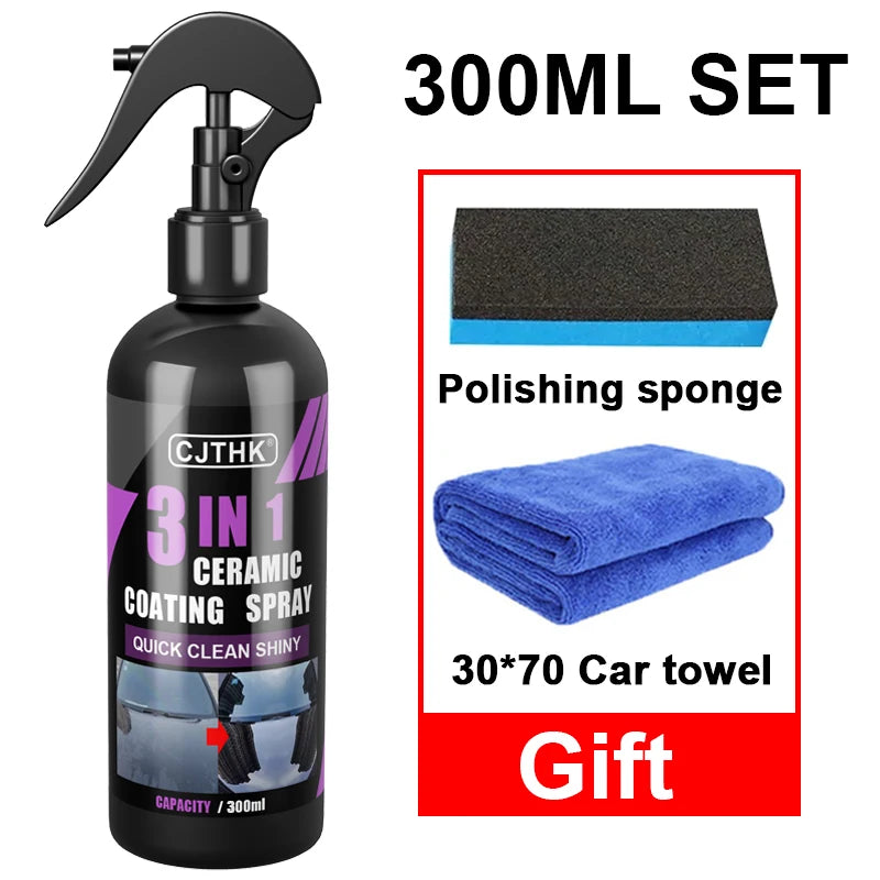 Revêtement Céramique 3 en 1 Nano – Protection Hydrophobe, Brillance et Polissage Carrosserie | Detailing Auto Professionnel