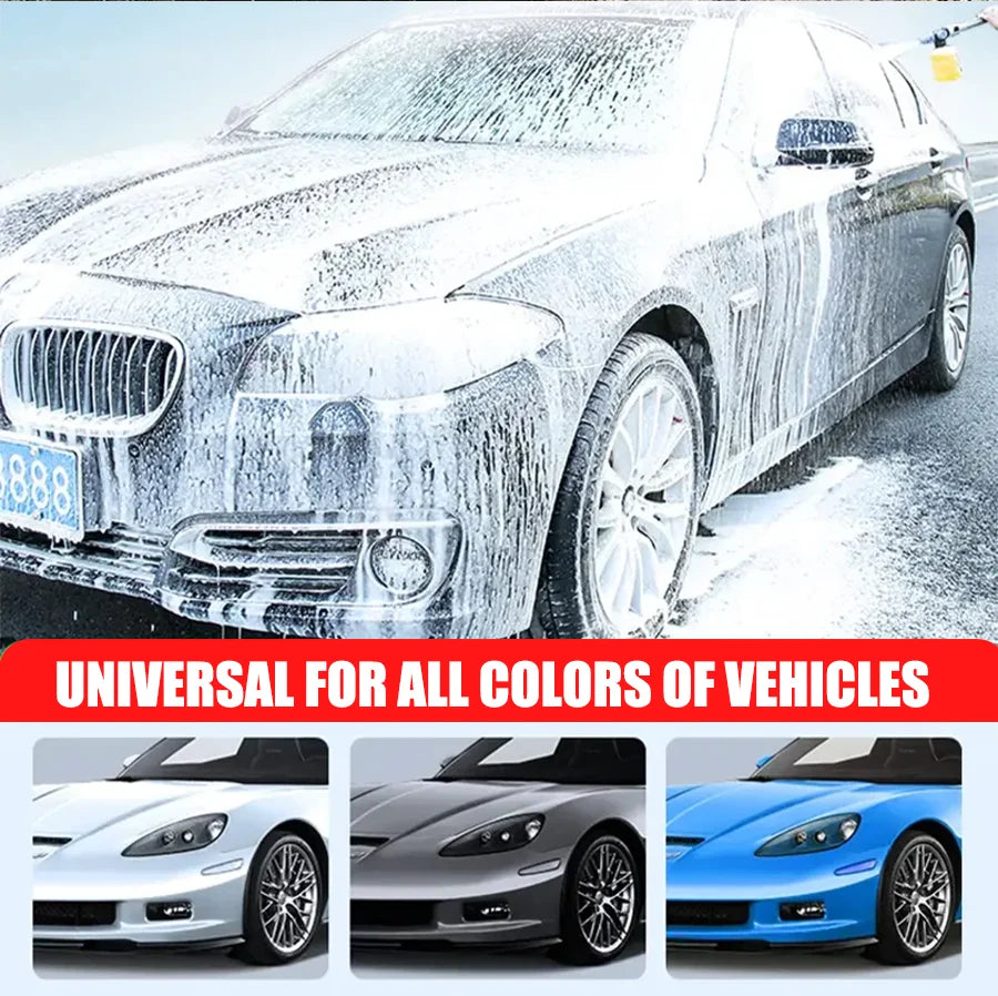 Snow Foam Dense Car Wash Liquid,Foaming Extreme Car Clean,Wax Foaming Car Wash Soap For Car,Trucks,Moto(Works with Foam Cannons)