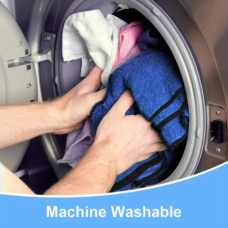 Microfibre Detailing Auto 500GSM – Serviette Ultra Douce Double Couche pour Lavage, Séchage et Polissage Voiture (1/5PCS)