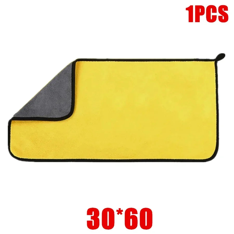 Microfibre Detailing Auto Professionnelle – Lot 1/2/6 Serviettes Lavage et Séchage Ultra Douces Sans Trace pour Voiture et Entretien Carrosserie