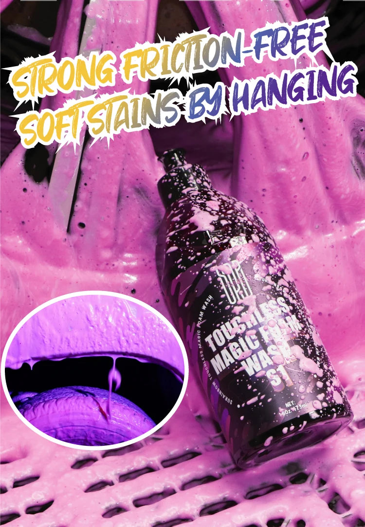 Pink Foaming Extreme Bodywash & Wax Foaming Car Wash Soap, (Works with Foam Cannons/Guns or Bucket Washes) For Cars, Trucks,