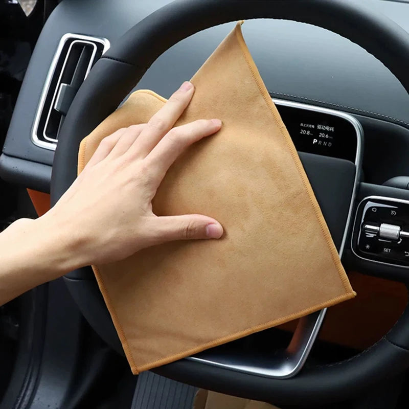Microfibre Detailing Auto BYD – Serviette Lavage et Séchage Voiture Ultra Douce pour Tang DMI, Song Plus, Atto 3, Qin Pro, E6, Yuan EV