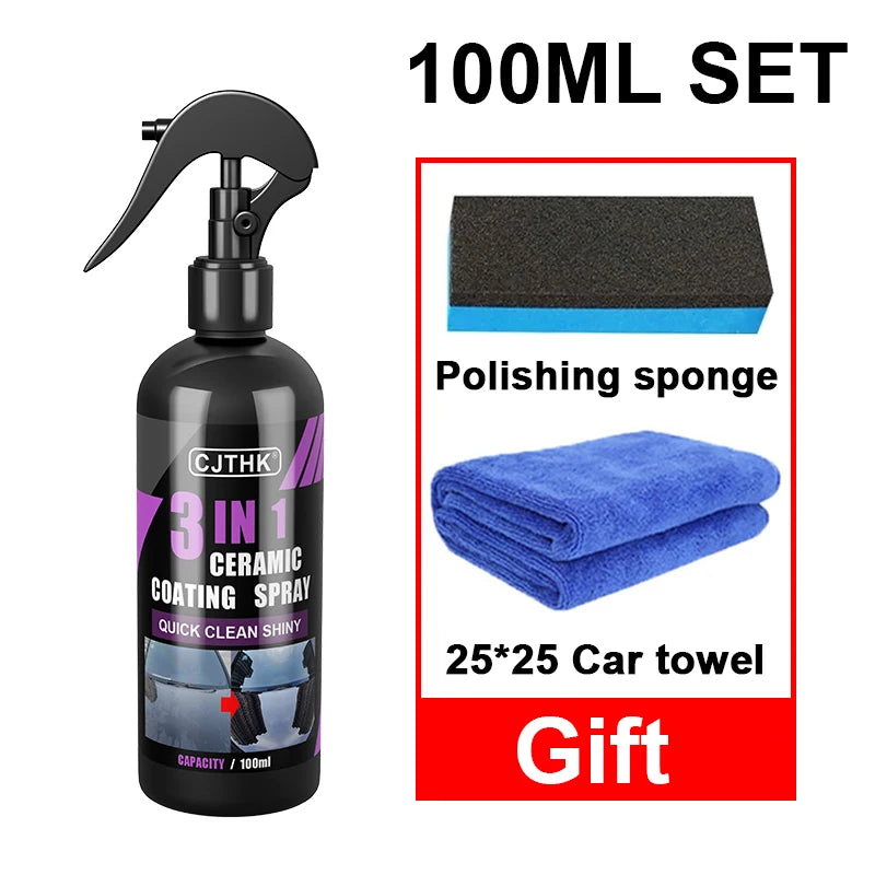 Revêtement Céramique 3 en 1 Nano – Protection Hydrophobe, Brillance et Polissage Carrosserie | Detailing Auto Professionnel