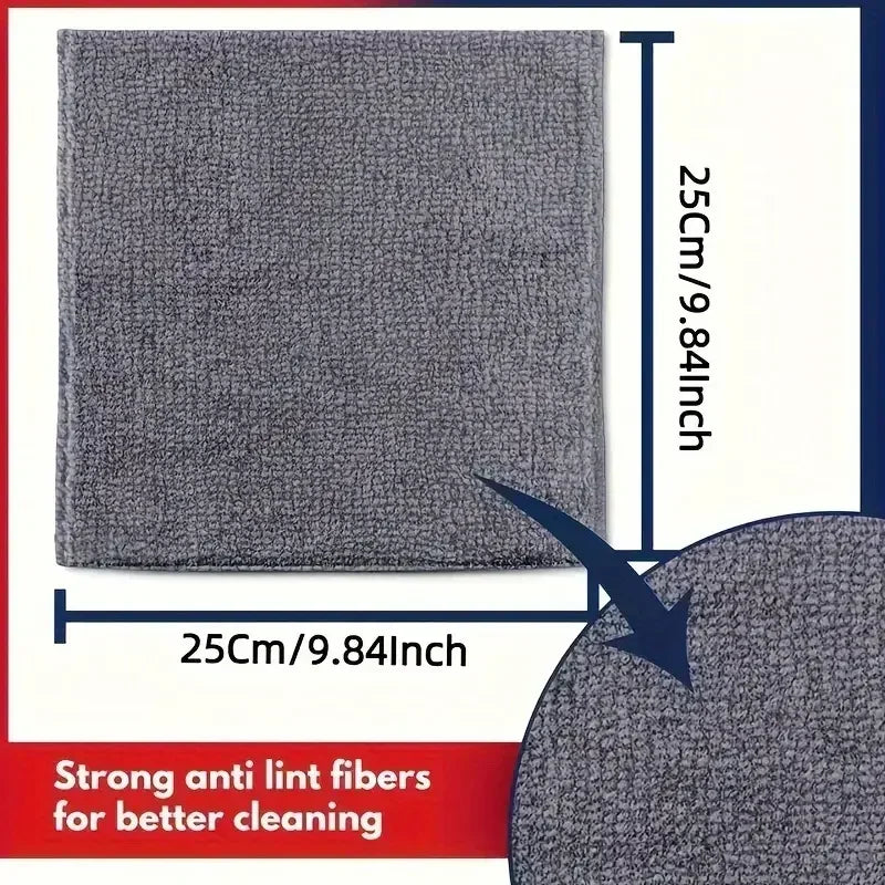 Microfibre Detailing Ultra Douce – Chiffon Nettoyage Absorbant et Réutilisable pour Voiture, Vélo, Cuisine et Entretien Auto Pro