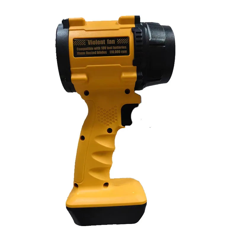 Souffleur d’Air Puissant 20V pour Voiture – Turbo Jet Brushless Haute Pression Compatible DeWALT 18V/20V, Nettoyage Auto, Poussière et Feuilles