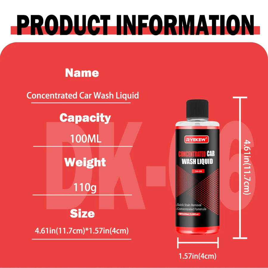 Snow Foam Dense Car Wash Liquid,Foaming Extreme Car Clean,Wax Foaming Car Wash Soap For Car,Trucks,Moto(Works with Foam Cannons)