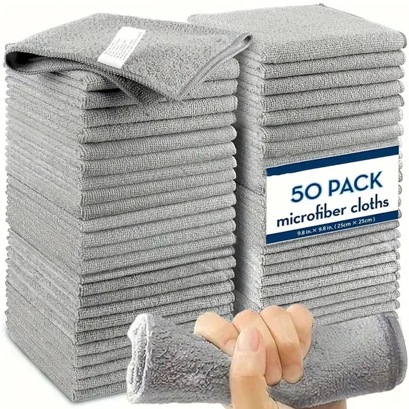 Microfibre Detailing Ultra Douce – Chiffon Nettoyage Absorbant et Réutilisable pour Voiture, Vélo, Cuisine et Entretien Auto Pro