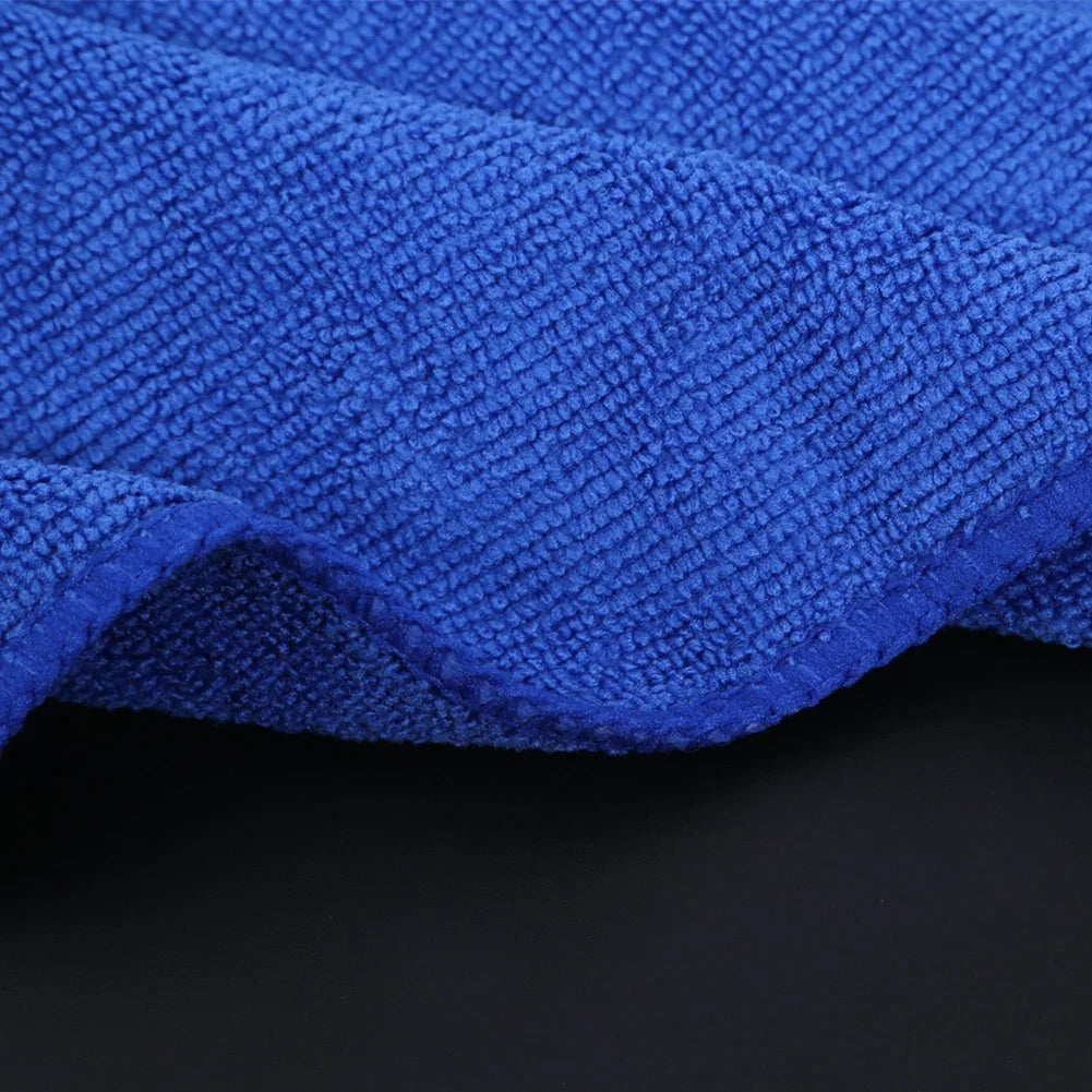Microfibre Detailing Auto Professionnelle 30x30CM – Lot 25 à 100PCS Serviettes Ultra Douces Séchage Rapide pour Lavage et Entretien Voiture