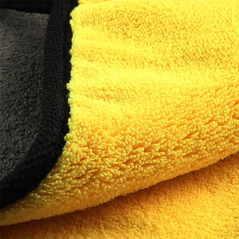 Microfibre Detailing Auto 30x30CM – Serviette de Nettoyage et Séchage Voiture Ultra Douce pour Lavage, Polissage et Entretien Professionnel