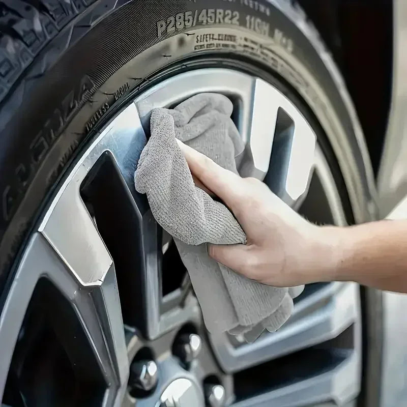 Microfibre Detailing Ultra Douce – Chiffon Nettoyage Absorbant et Réutilisable pour Voiture, Vélo, Cuisine et Entretien Auto Pro