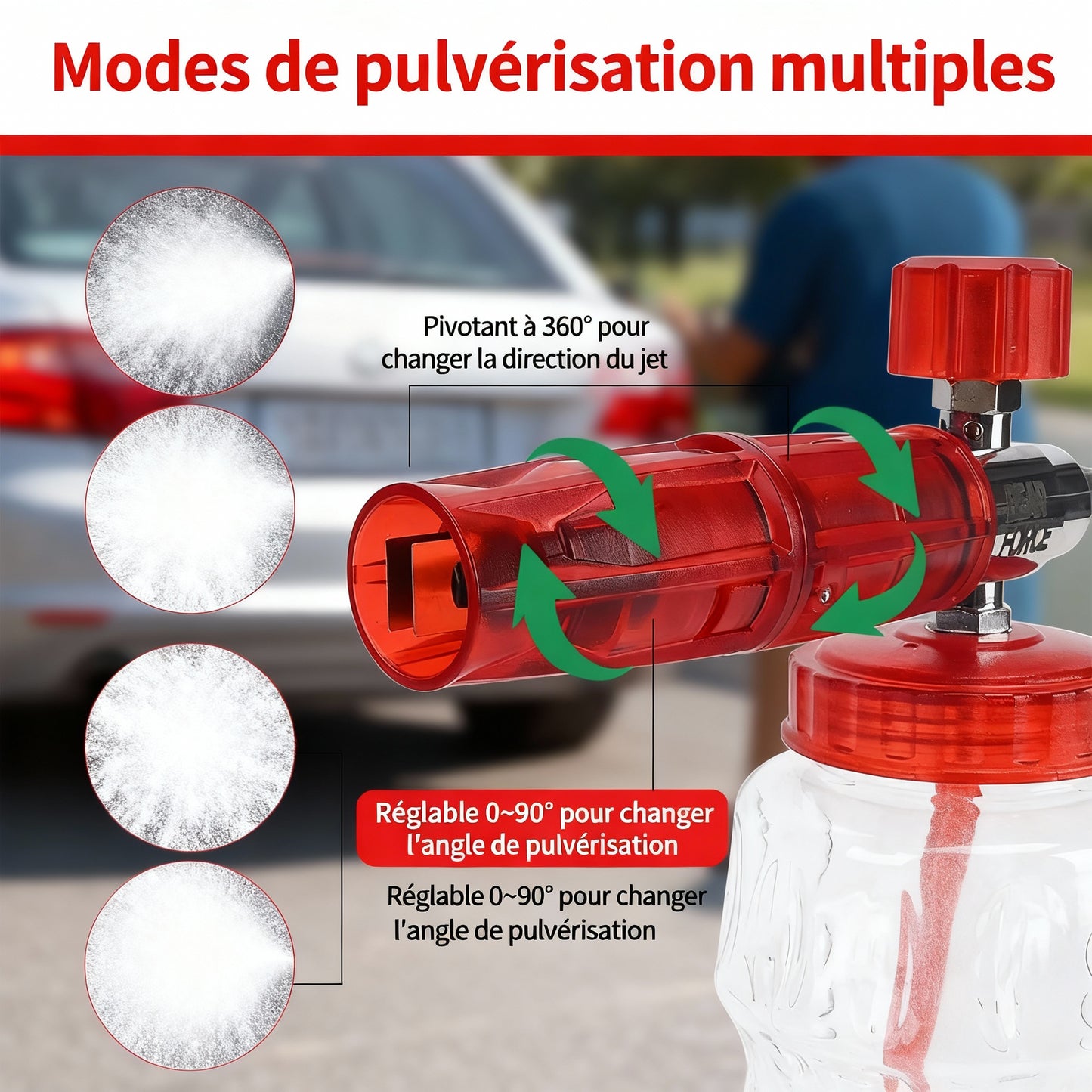 Canon à Mousse BEAR FORCE 1L – Detailing Auto Maniac Auto Style