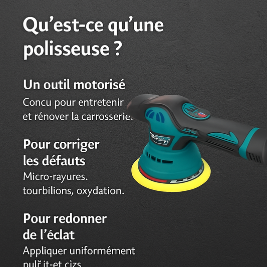 La polisseuse : l’outil incontournable pour redonner une seconde vie à votre véhicule