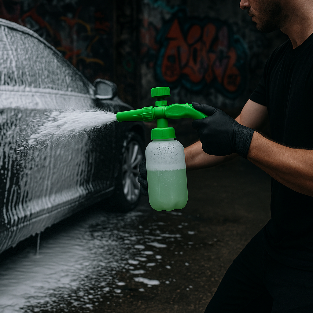 Canon à Mousse : Les Erreurs à Éviter pour un Lavage Auto Professionnel