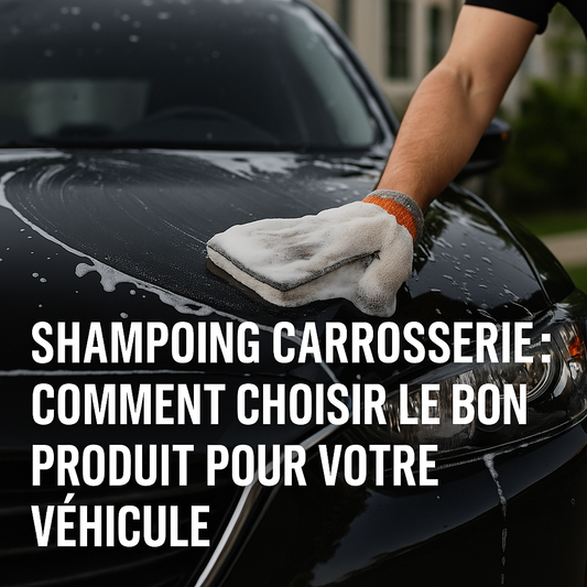 Shampoing Carrosserie : Comment Choisir le Bon Produit pour Votre Véhicule