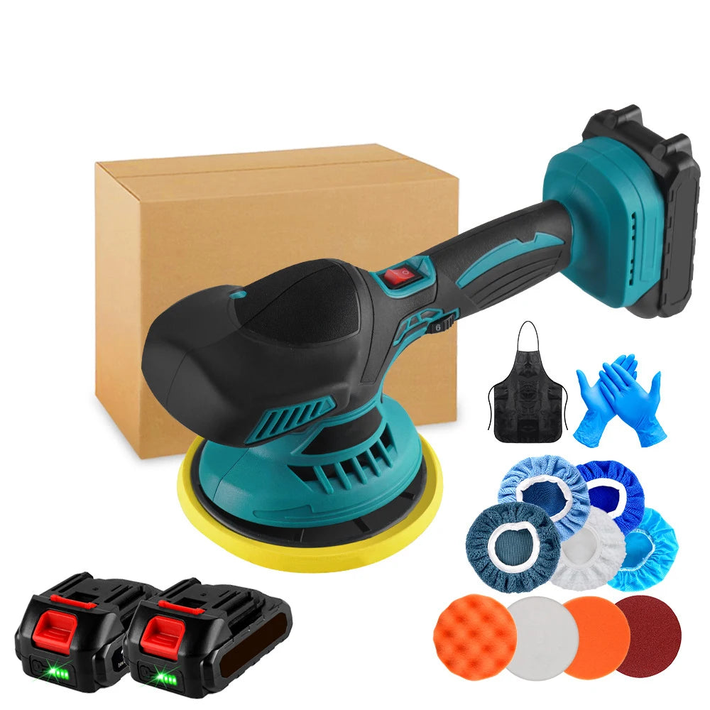 Polisseuse voiture TURQUOISE