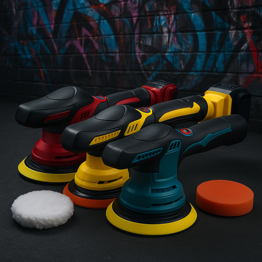 Polisseuse Voiture ROUGE/JAUNE/TURQUOISE
