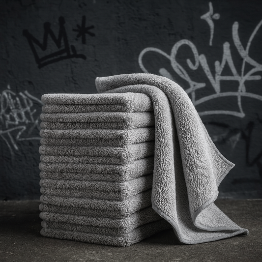 Microfibre Detailing Ultra Douce – Chiffon Nettoyage Absorbant et Réutilisable pour Voiture, Vélo, Cuisine et Entretien Auto Pro